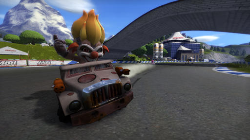 Герой Twisted Metal в ModNation Racers